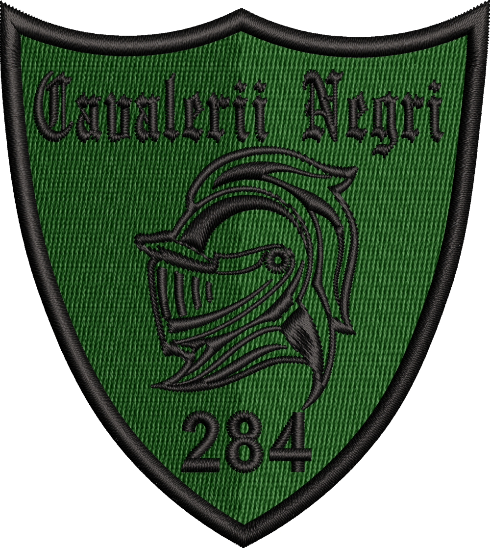 EMBLEMA CAVALERII NEGRI 284 / VERDE